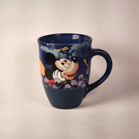 Disney Store Inspirational Mickey Mouse Nothing But Blue Sky‎ Coffee Mug Cup 5" - Picture 1 of 6